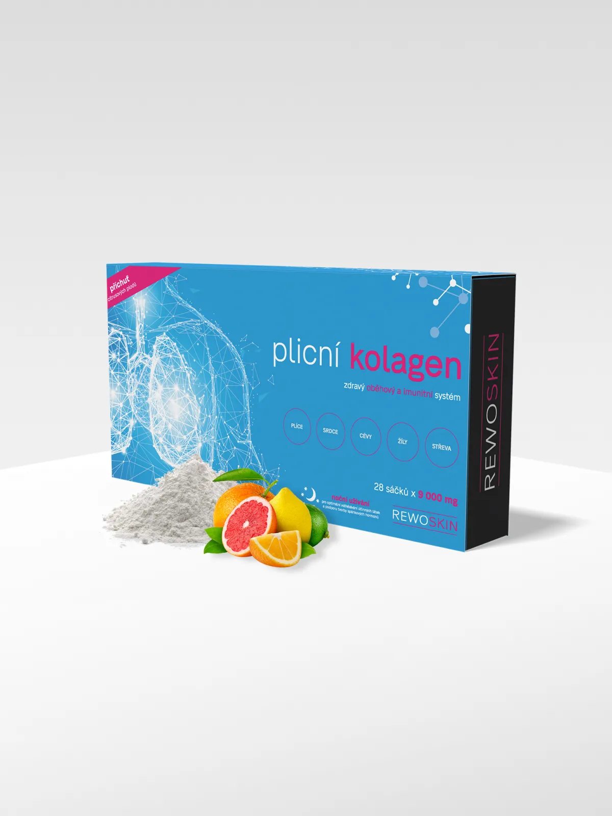 Plicní kolagen - sáčky