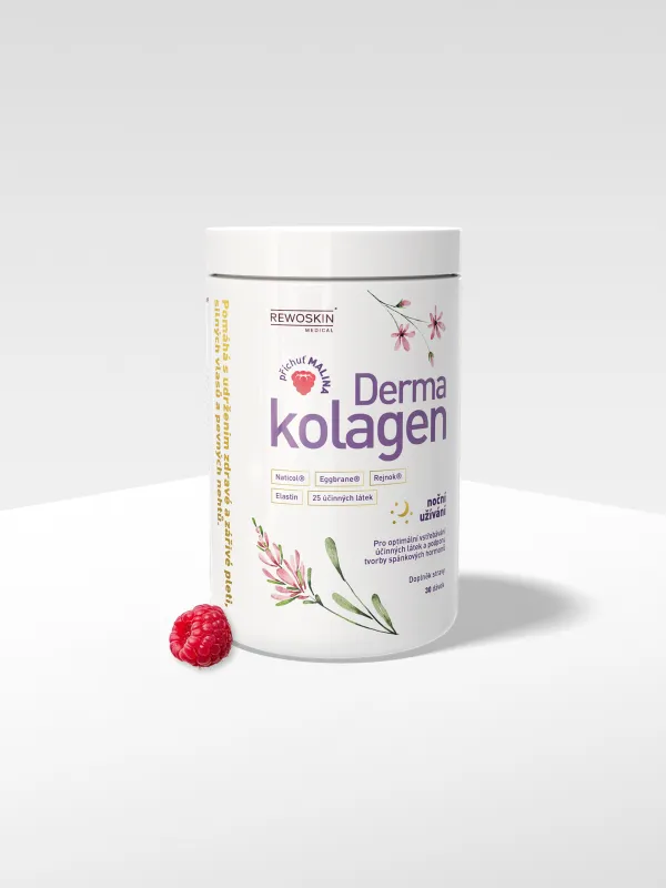 Derma kolagen - v prášku (malina)
