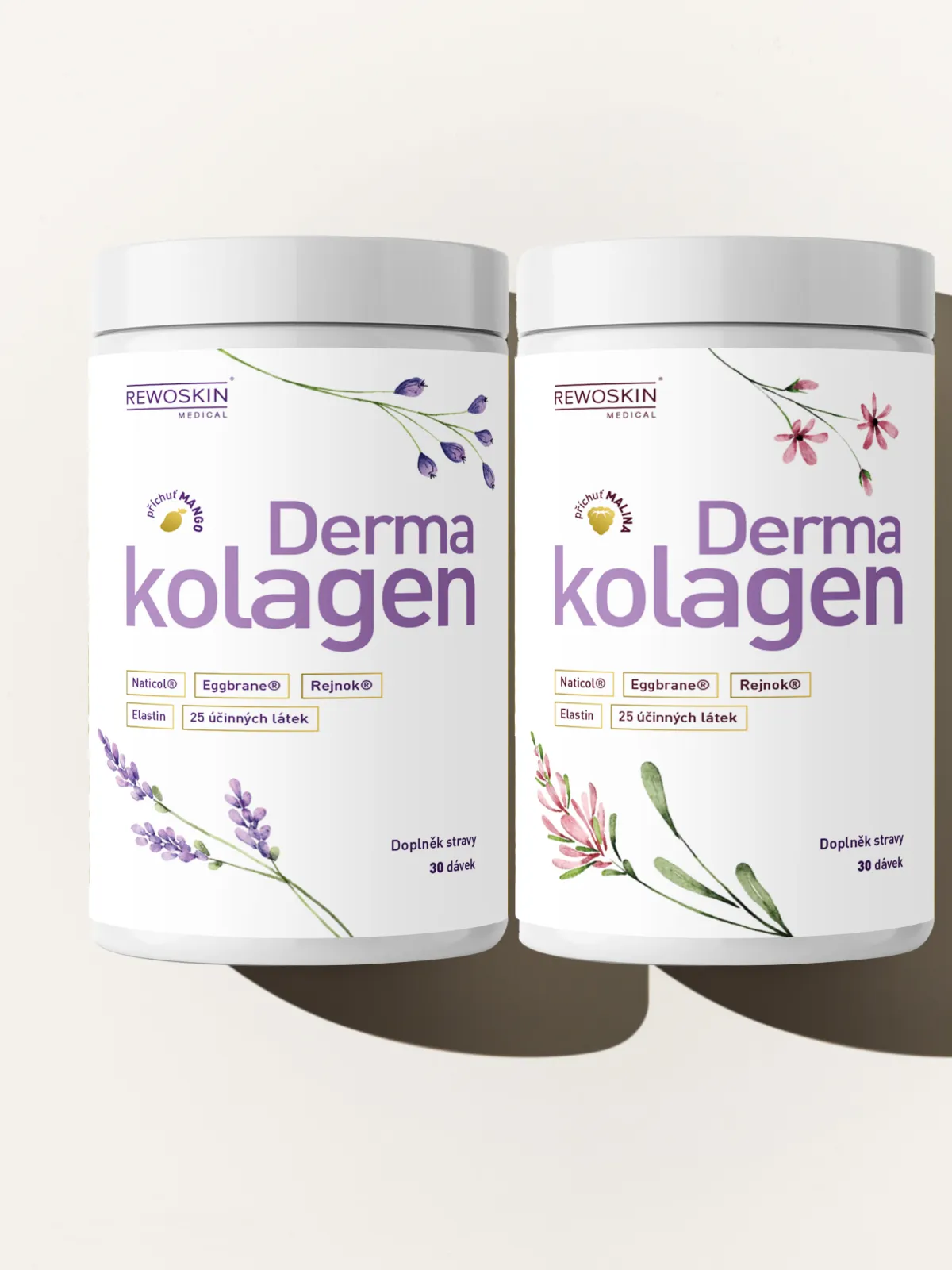 Výhodný balíček Derma kolagenů - příchuť mango-malina