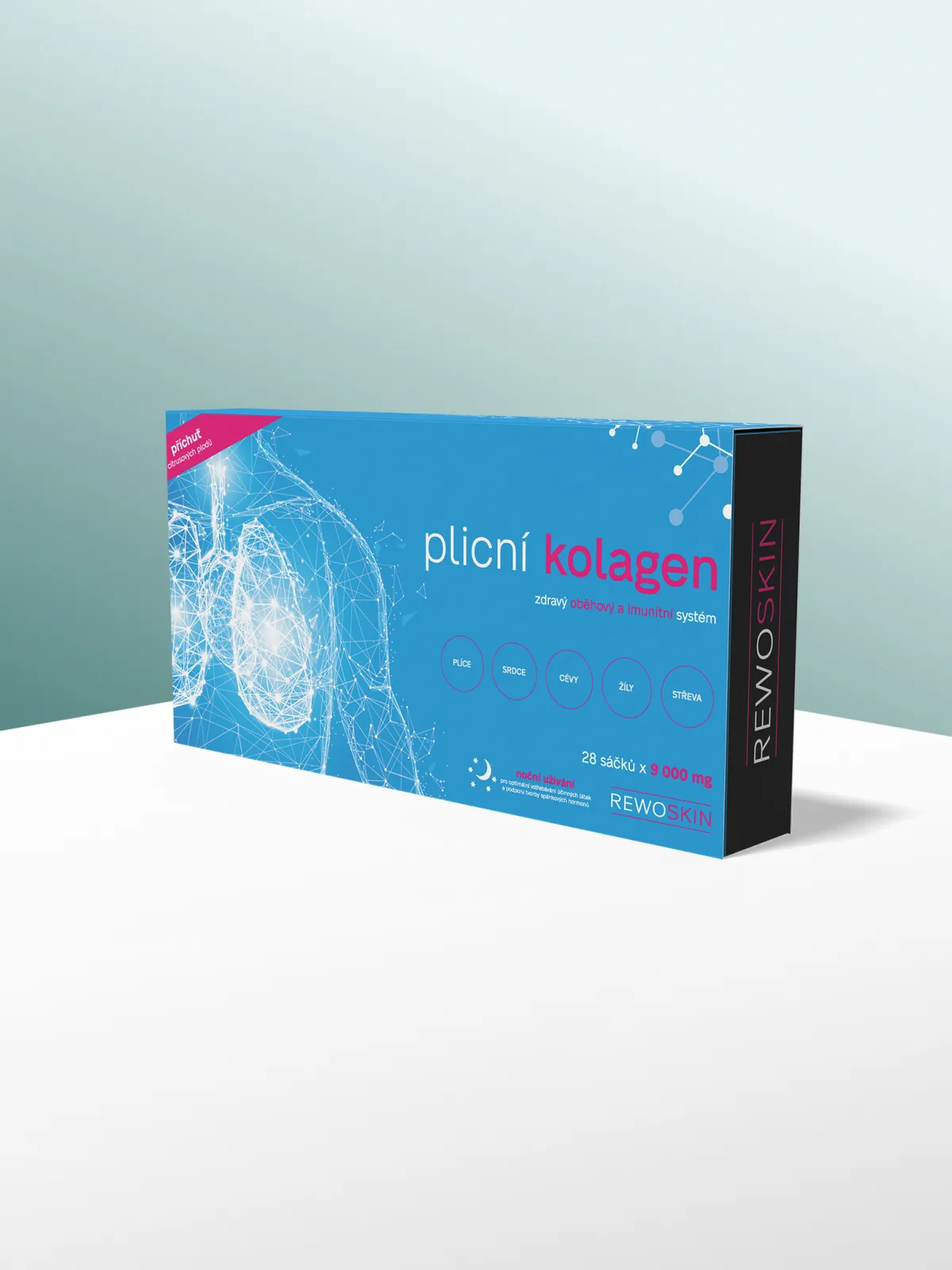 Plicní kolagen - sáčky