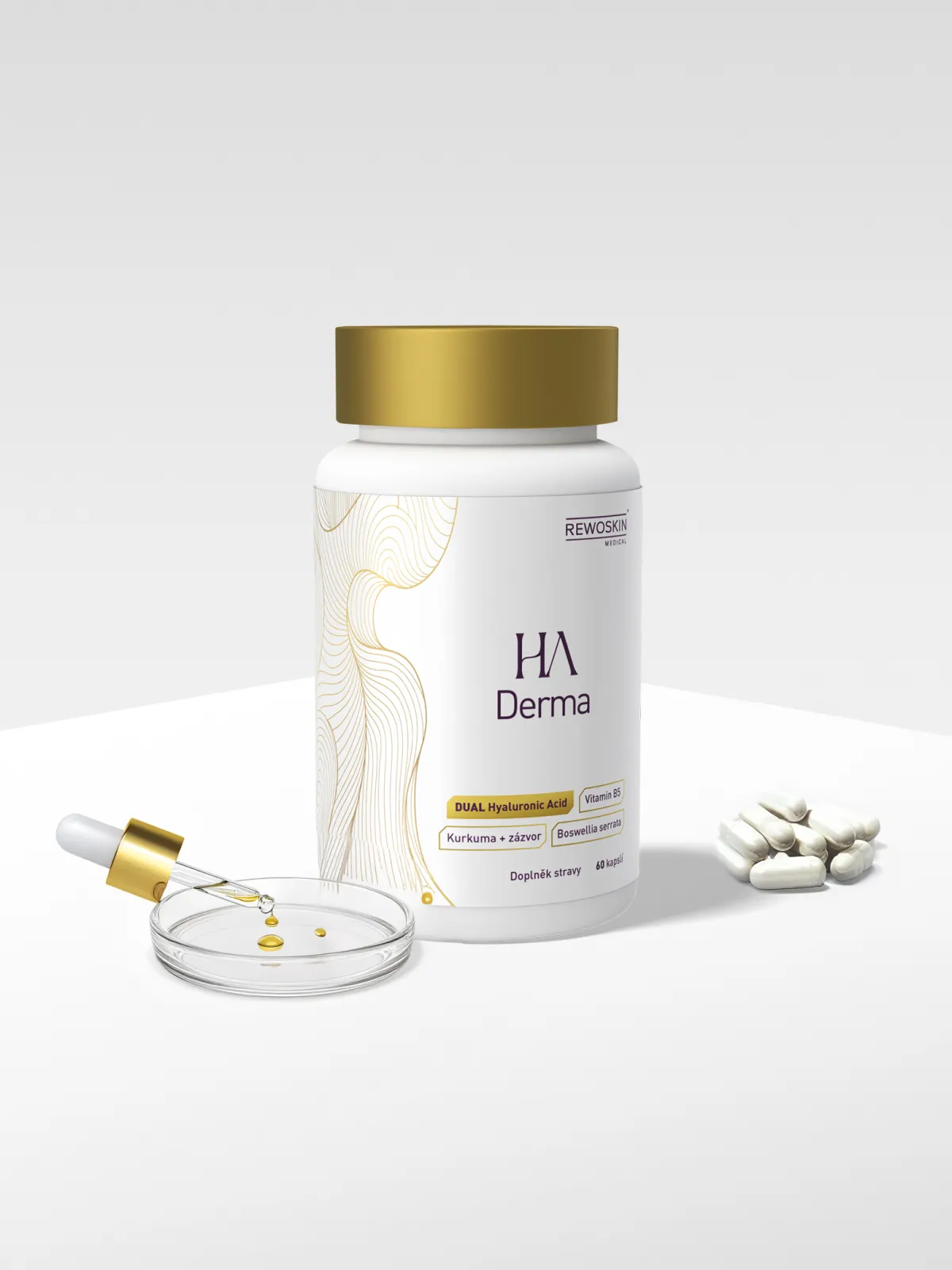 SNÍŽENÁ CENA DERMA KOLAGENU + HA DERMA ZDARMA