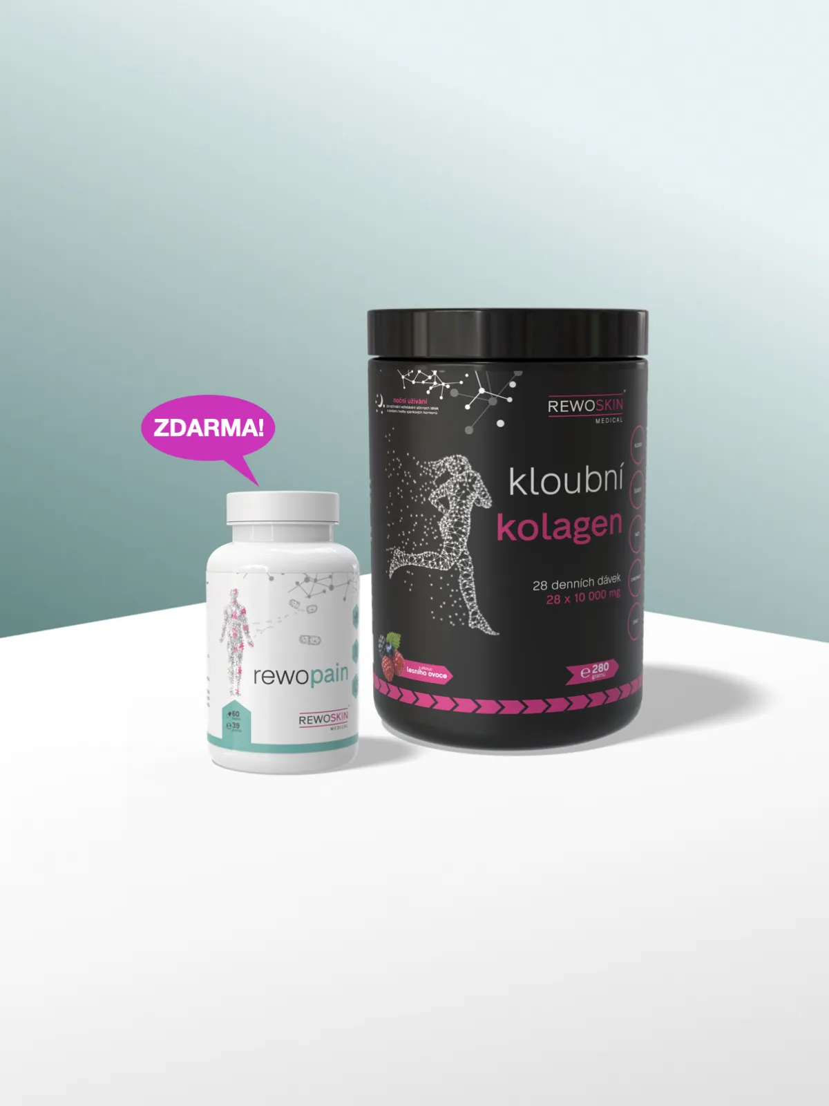 Kloubní kolagen - v prášku + DÁREK REWOPAIN