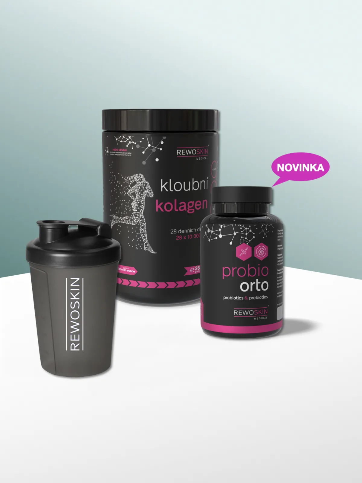 Výhodný balíček KLOUBNÍHO KOLAGENU a PROBIO ORTA + DÁREK SHAKER