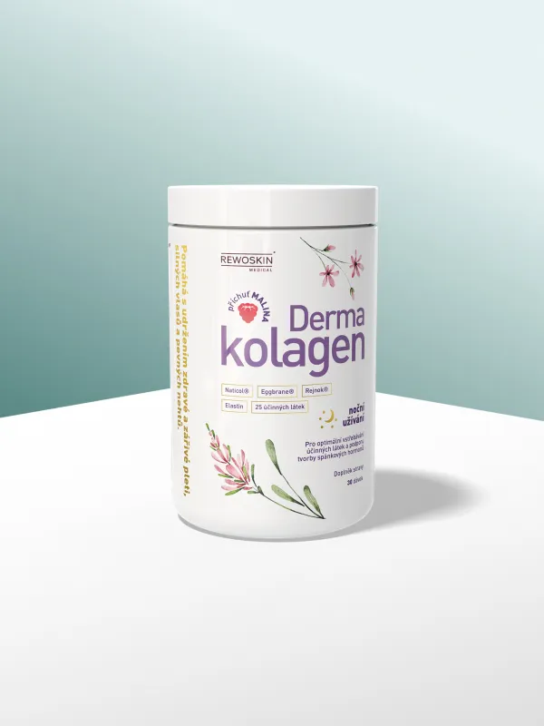 Produkt Derma kolagen - v prášku (malina) Obrázek