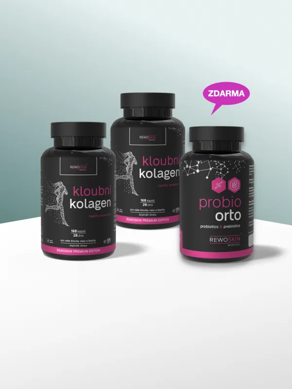 Produkt Výhodný balíček KLOUBNÍHO KOLAGENU - 2 kapsle + DÁREK PROBIO ORTO Obrázek