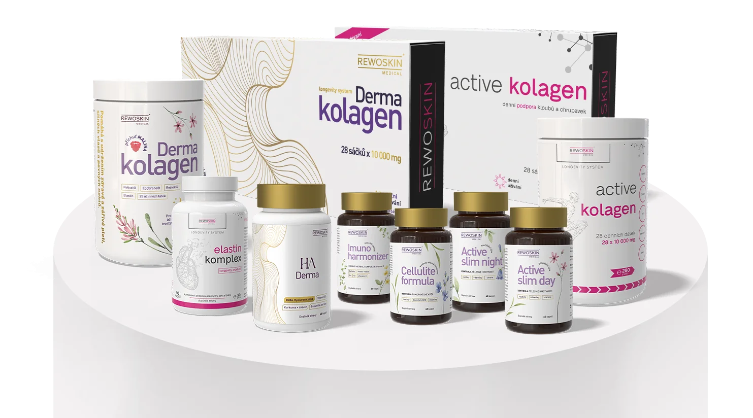 Řešení -  pokožka, vlasy, nehty, osteoporóza, menopauza